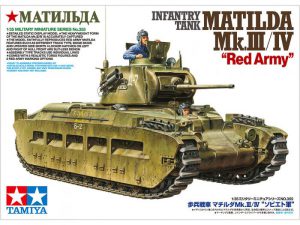 โมเดลรถถัง มาทิลด้ากองทัพแดง Matilda Red Army Mk.III/IV 1/35