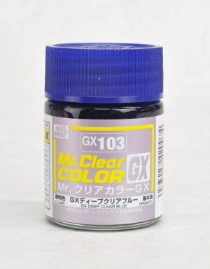 สีมิสเตอร์ฮอบบี้ GX103 CLEAR BLUE 18ML