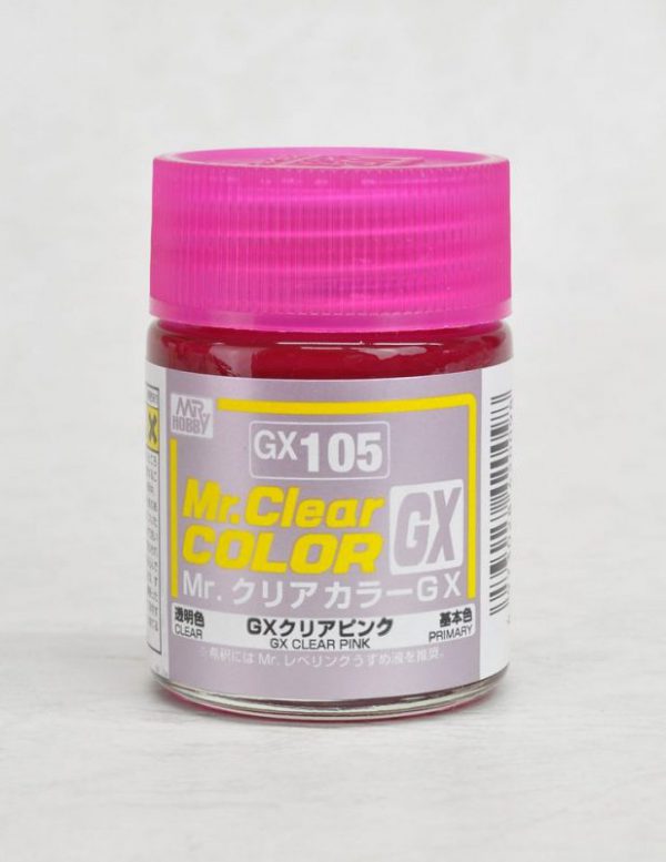 สีมิสเตอร์ฮอบบี้ GX105 CLEAR PINK 18ML