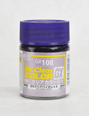 สีมิสเตอร์ฮอบบี้ GX108 CLEAR VIOLET 18ML