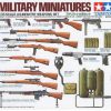 โมเดลอาวุธทหารราบอเมริกัน U.S. Infantry Weapons Set