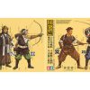 โมเดลนักรบซามูไร Samurai Warriors 4 Figures 1/35