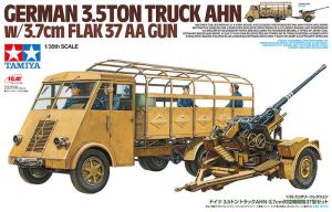 โมเดล German 3.5ton Truck AHN w/3.7cm Flak 37 AA Gun 1/35