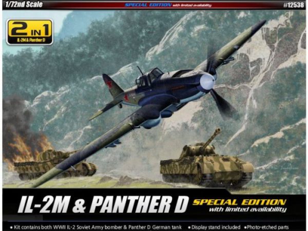 Academy 1/72 IL-2m & Panther D Limited