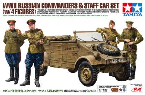 โมเดลประกอบ Russian Commanders Staff Car 4 Figures 1/35