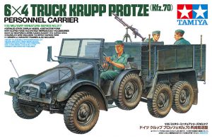 โมเดลรถบรรทุก German 6x4 Truck Krupp Protze 1/35