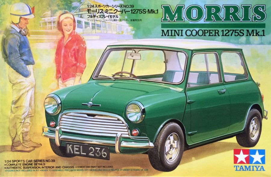 โมเดลประกอบ รถยนต์มินิ Morris Mini Cooper 1275S 1/24