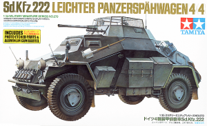 โมเดลรถเกราะ 4 ล้อ Tamiya 35270 German Sd.Kfz 222 1/35