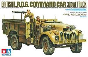 โมเดลรถทหาร BRITISH L.R.D.G. COMMAND CAR 30cwt TRUCK 1/35