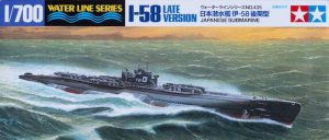 โมเดลเรือดำน้ำญี่ปุ่น SUBMARINE I-58 LATE VERSION 1/700