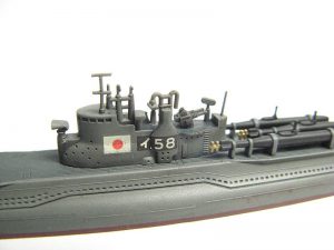 โมเดลเรือดำน้ำญี่ปุ่น SUBMARINE I-58 LATE VERSION 1/700