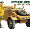 โมเดลรถทหาร German Kubelwagen Type82 Africa Corps 1/16