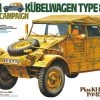 โมเดลรถทหาร Kubelwagen Type 82 European Campaign 1/16
