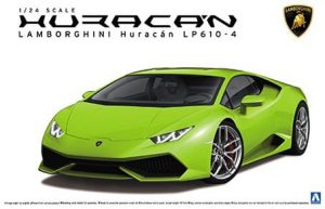 โมเดลรถแลมโบ Lamborghini Huracan LP610-4 Overseas Edition