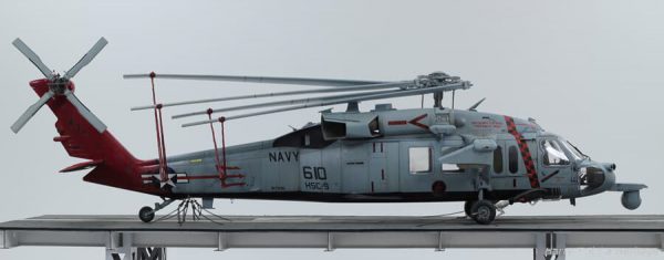โมเดลเฮลิคอปเตอร์ไทย AC12120 MH-60S HSC-9 TRIDENTS 1/35
