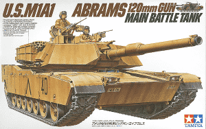รถถังทามิย่า TAMIYA 35156 U S M1A1 ABRAMS MBT 1/35