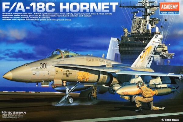 โมเดลเครื่องบิน Academy F/A-18C HORNET 1/32