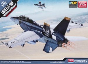 โมเดลเครื่องบิน Academy F/A-18F Super Hornet 1/72 (MCP)
