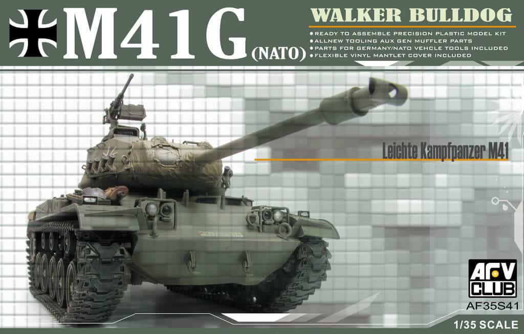 โมเดลรถถังเบา M41 Germany Walker Bulldog 1/35