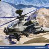 โมเดลเฮลิคอปเตอร์ British Army AH-64D "Afghanistan" 1/72
