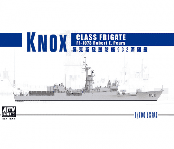 โมเดลเรือพิฆาตอเมริกัน KNOX CLASS FRIGATES 1/700
