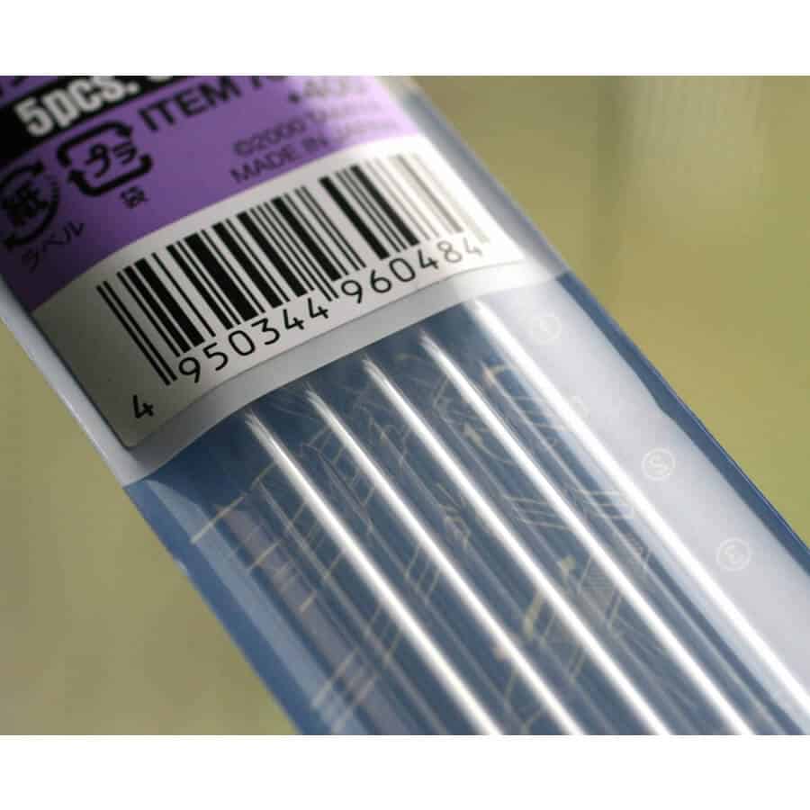 พลาสติกท่อชนิดใส CLEAR PLASTIC BEAMS 5mm PIPE (5 ชิ้น.)