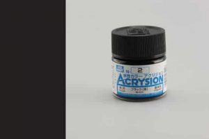 สีสูตรน้ำ Acrysion N2 Black