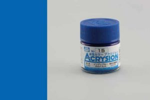 สีสูตรน้ำ Acrysion N15 bright blue