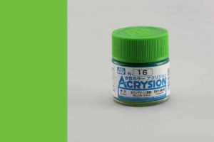 สีสูตรน้ำ Acrysion N16 yellow green