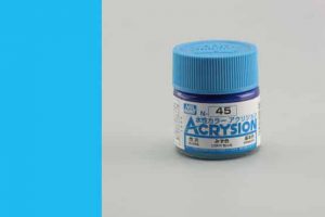 สีสูตรน้ำ Acrysion N45 light blue
