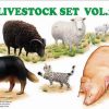 โมเดลสัตว์โลกน่ารัก Livestock Set Vol.1