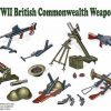โมเดลชุดอาวุธ WW2 British & Commonwealth Weapon Set A