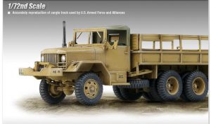 รถทหาร ACADEMY 13410 U.S.M35 2.5ton CARGO TRUCK (1/72)