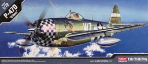 โมเดลเครื่องบิน P-47D EILEEN 1/72