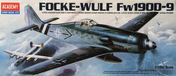 โมเดลเครื่องบิน FOCKE-WULF FW190D (1/72)
