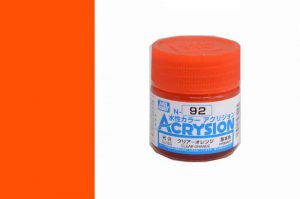 สีสูตรน้ำ Acrysion N92 CLEAR ORANGE