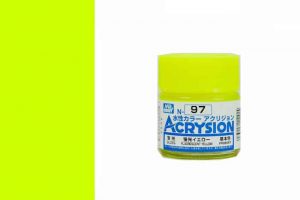สีสูตรน้ำ Acrysion N97 FLUORESCENT YELLOW