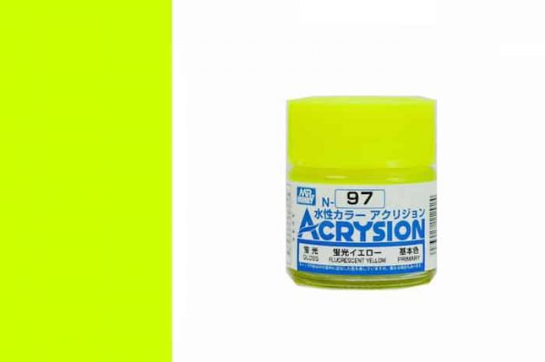 สีสูตรน้ำ Acrysion N97 FLUORESCENT YELLOW