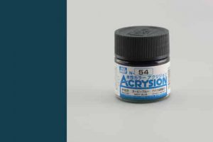สีสูตรน้ำ Acrysion N54 navy blue