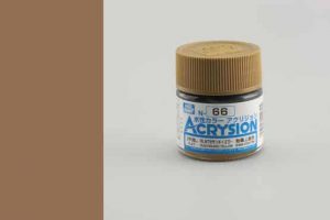 สีสูตรน้ำ Acrysion N66 RLM79 sandy brown