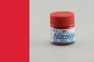 สีสูตรน้ำ Acrysion N86 red madder