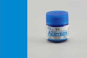 สีสูตรน้ำ Acrysion N93 clear blue