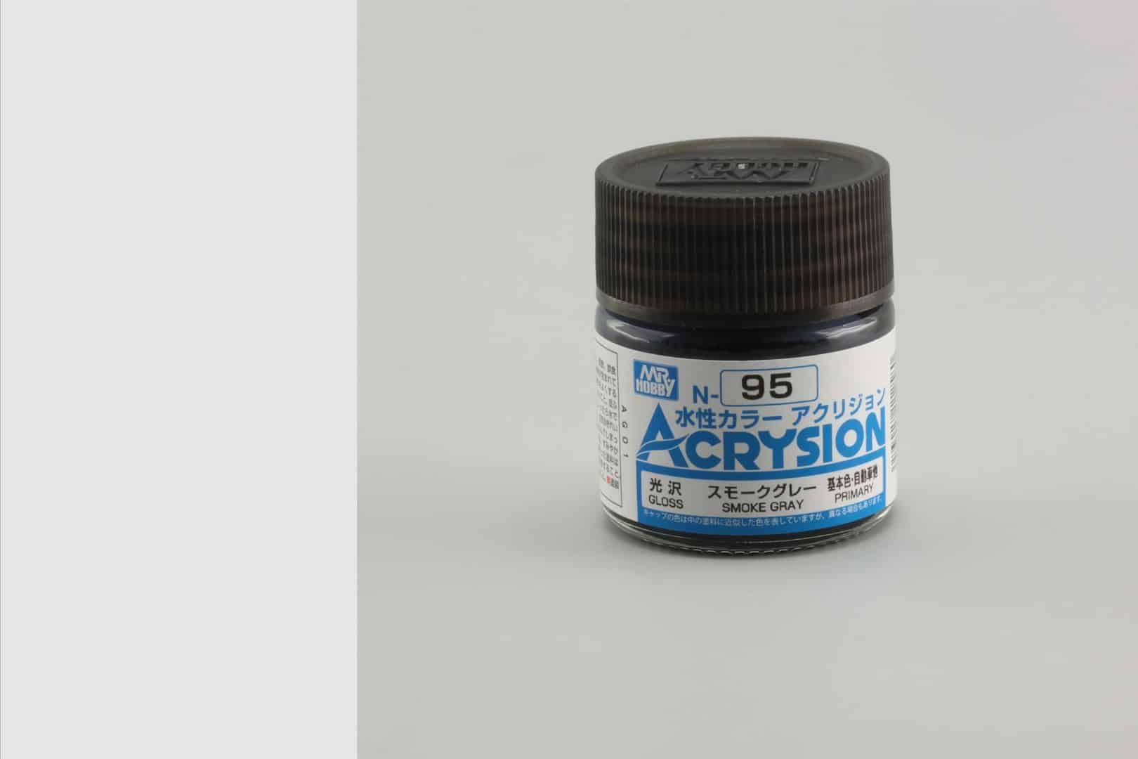 สีสูตรน้ำ Acrysion N95 smoke gray