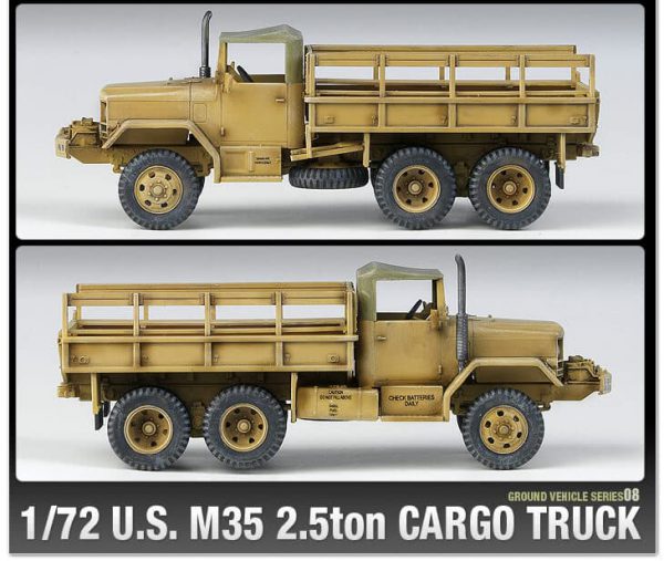 รถทหาร ACADEMY 13410 U.S.M35 2.5ton CARGO TRUCK (1/72)