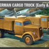 โมเดลรถบรรทุก GERMAN CARGO TRUCK(Early&Late) (1/72)