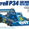 โมเดลรถเอฟวัน Tyrrell P34 1976 (w/PHOTO-ETCHED PARTS) 1/20