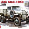 โมเดลรถทหาร GAZ-AAA Mod. 1943. CARGO TRUCK 1:35