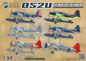 โมเดลเครื่องบิน Kittyhawk Vought OS2U Kingfisher (1/32)