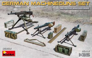 โมเดลชุดอาวุธทหาร GERMAN MACHINEGUNS SET 1:35