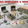 โมเดลอาวุธทหาร GERMAN GRENADES & MINES SET 1:35